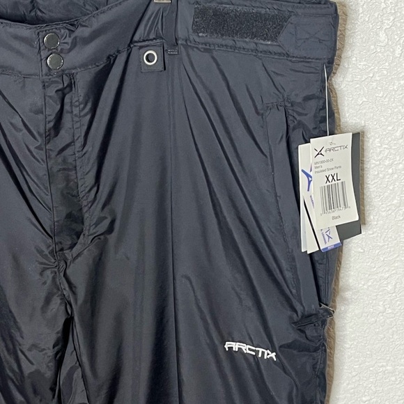 NWT Arctix Black Winter Insulated Snow Pants Sz XXL - Picture 2 of 12